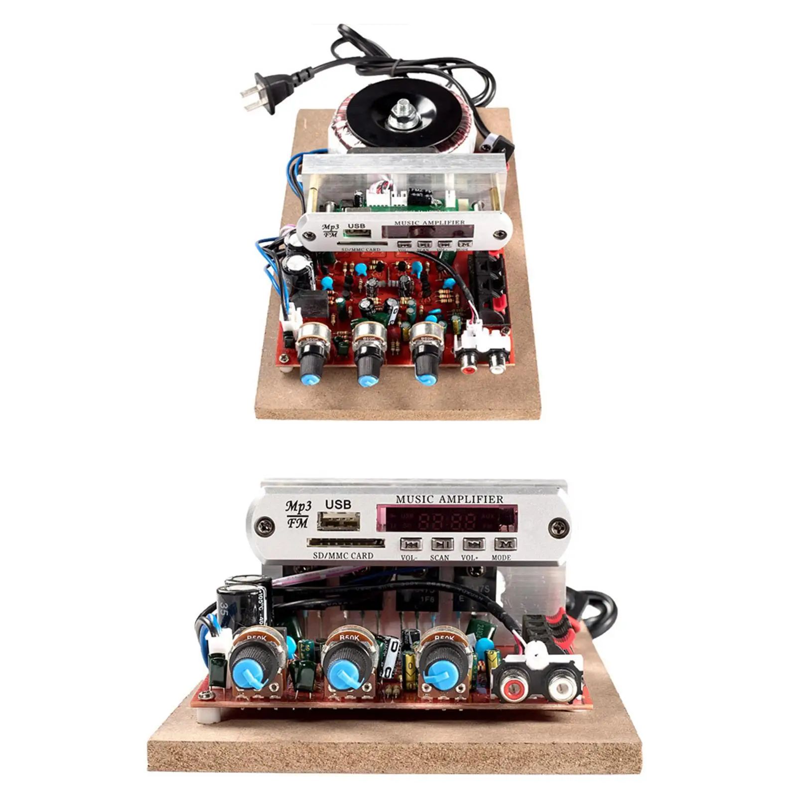 F06 Power Amplifier Board Bluetooth 5.0 Stereo 2 Channel Module Home Audio System