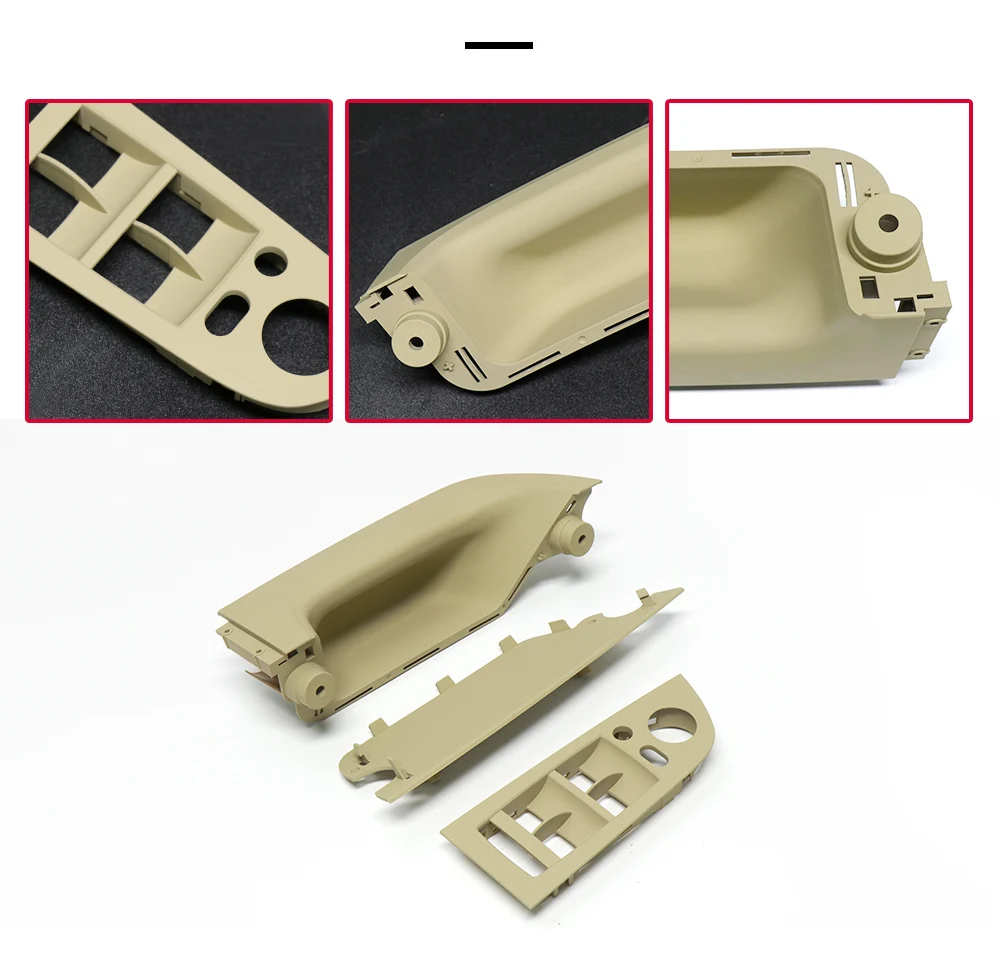 Links Fahrer Türgriff Fenster Schalter Abdeckung Panel Trim Pull Griffe Ersatz Für BMW 3er E90 E91 316 318 320 325 328i – Detail 5