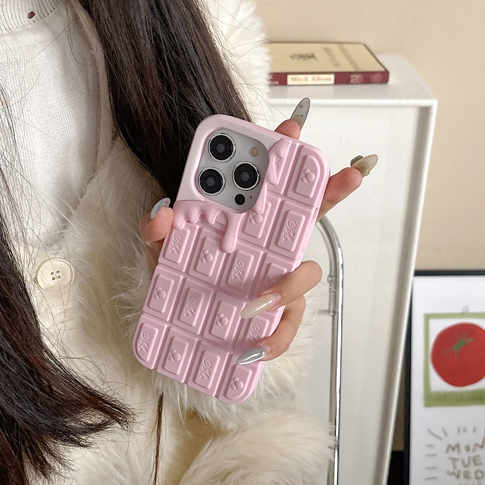 Cartoon Maus Schokolade Eis Fall Weiche Silikon Abdeckung Für iphone 17 Air 16 15 14 13 12 Pro Max 6 6S 7 8 Plus 5 5S 4 4S SE – Detail 10