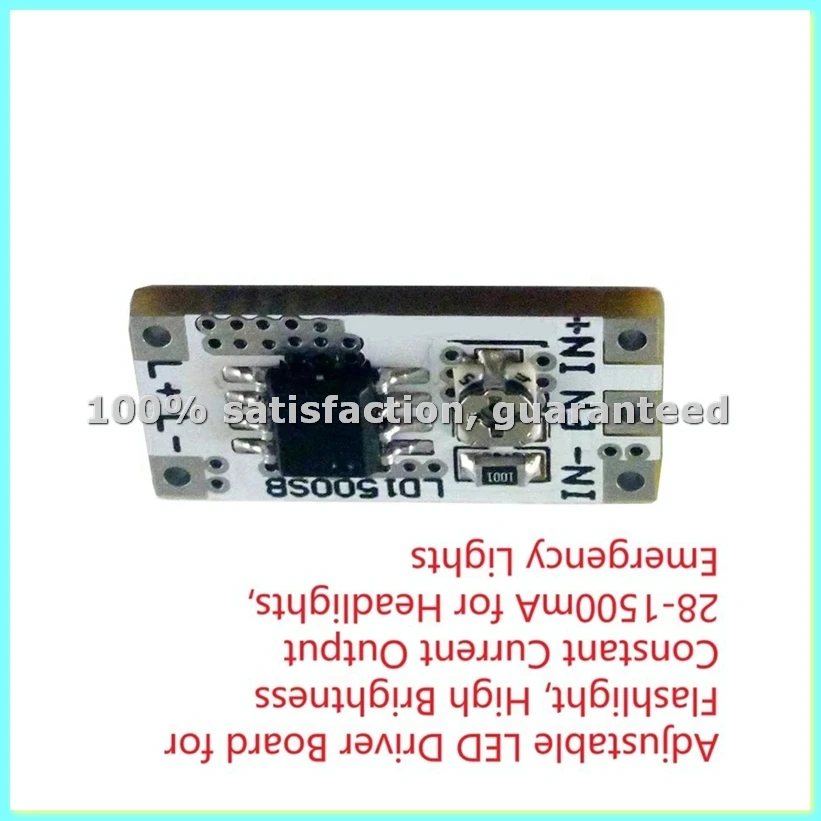 4PCS DC 3-6V 28-1500mA Adjustable Output Current LED Driver Module PWM Controller DC-DC Constant Current Converter-ELEC