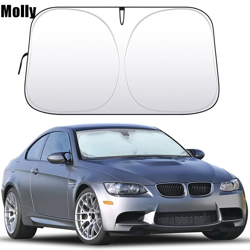 

Car Windshield Sun Shade for Cars SUV Truck Automotive Front Windshield UV & Heat Blocker Sun Screen Visor Summer Vehicle
