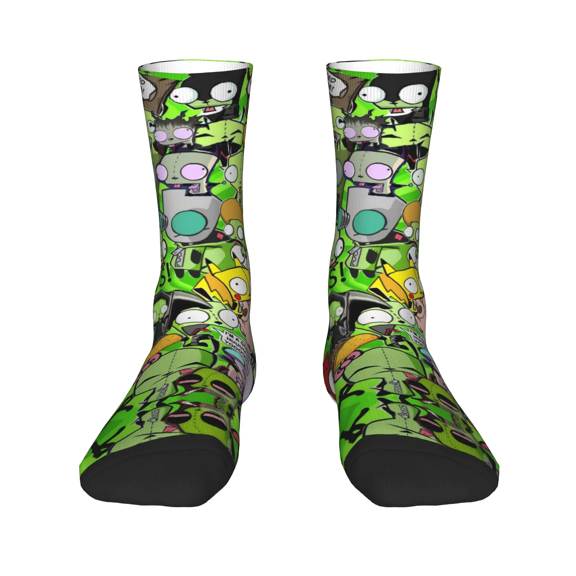 الغزاة Zims الجوارب جوارب Kawaii الربيع عدم الانزلاق زوجين الجوارب عالية الجودة تصميم الجوارب الرياضية في الهواء الطلق