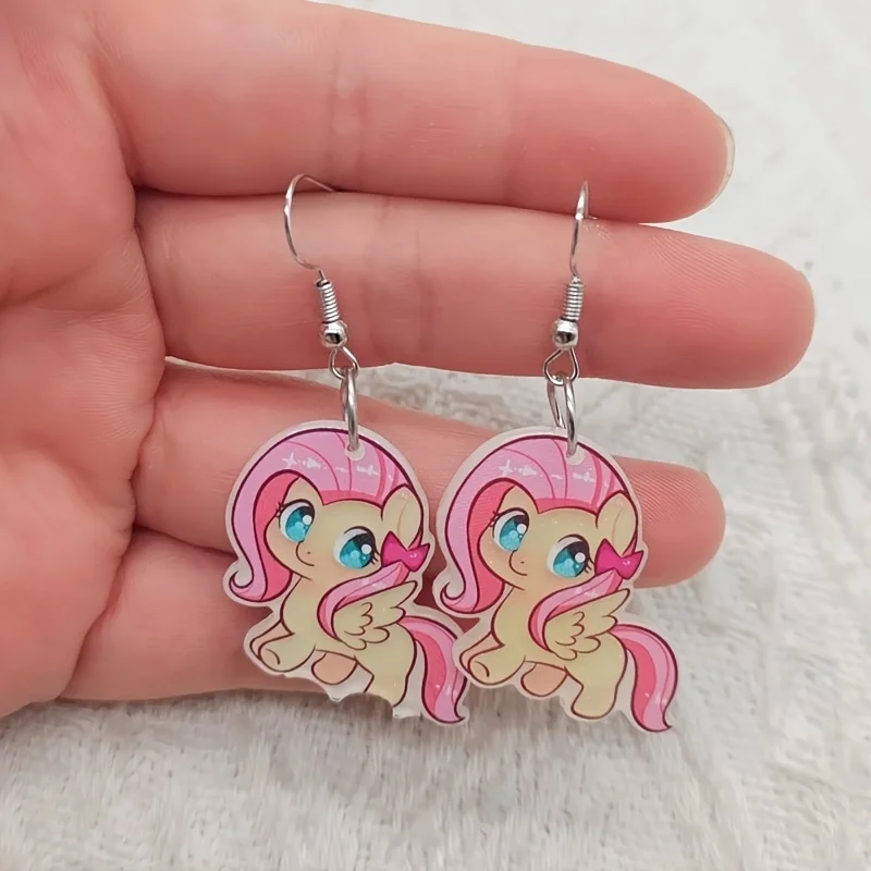 10PCS Cute Pendant Earrings, Cute Horse Pendant, Women's Earrings, Best Choice for Gifts