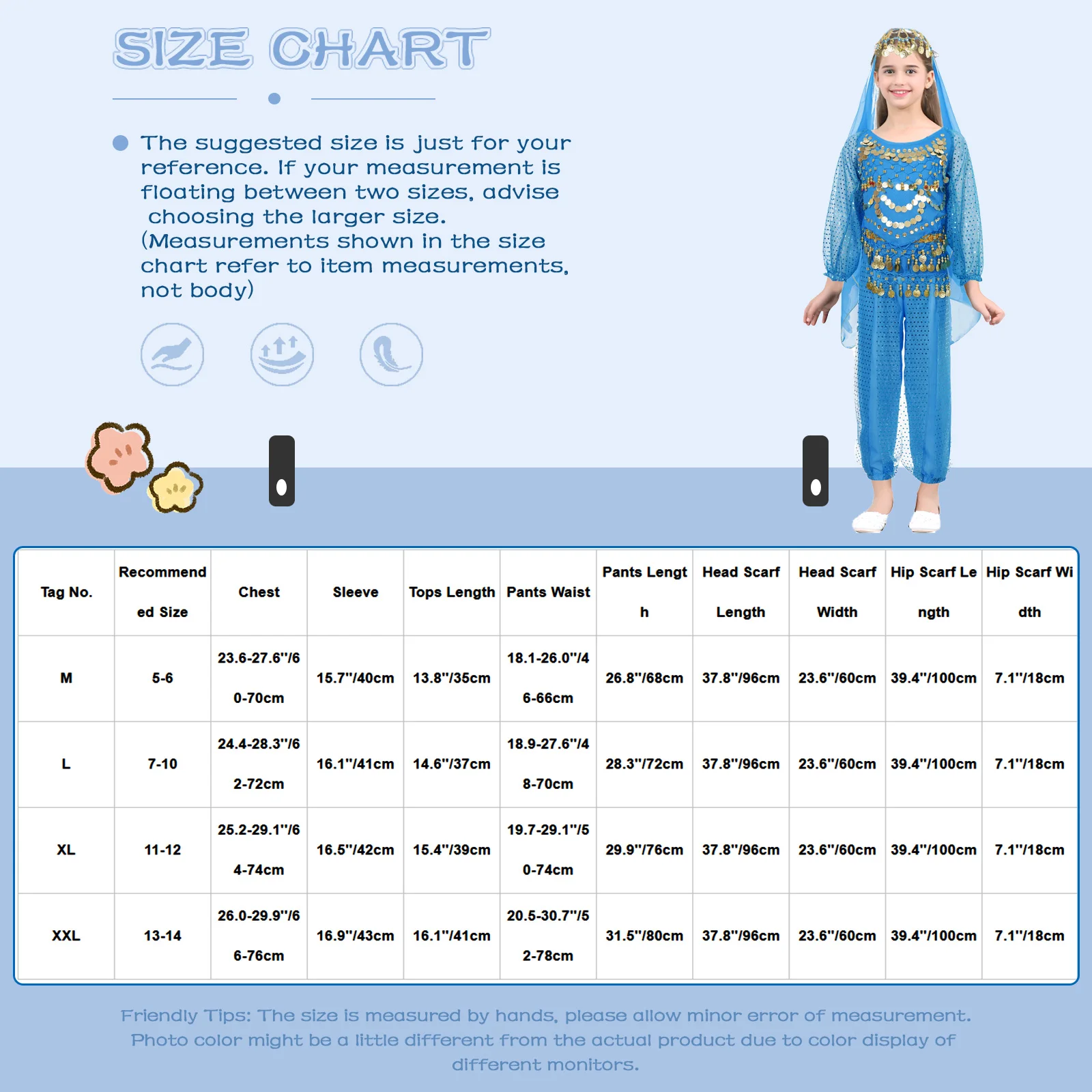 Thumbnail 2 - #20 Belly Dance Performance Outfit Sets Discount Picks