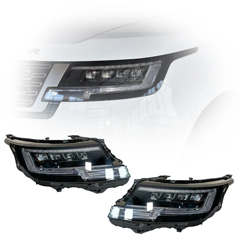 

For 2023-2025 for Land Rover for Range Rover Executive Edition Upgrade Replacement LED Headlights Four-Eye Pixel Design