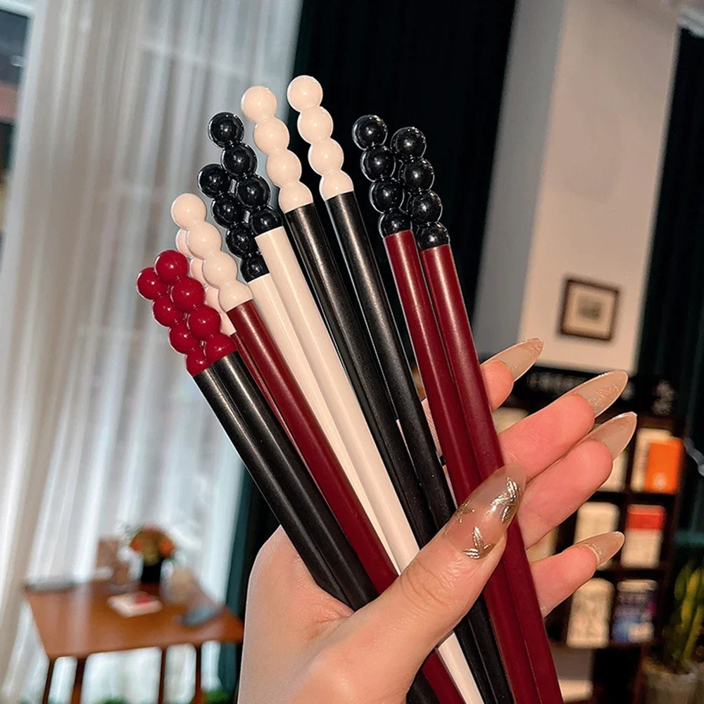 

4Set Alloy Chopstick Reusable Non-slip Sushi Food Chop Sticks Chopsticks Metal Chinese Chop Stick Tableware Kitchen Gadgets
