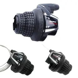 SL-RS35 Bicycle Twist Grip Gear 3/6/7 Speed Twist Grip Shifter Shift Levers Twist Throttle MTB 22mm Handlebar Grip Shifter