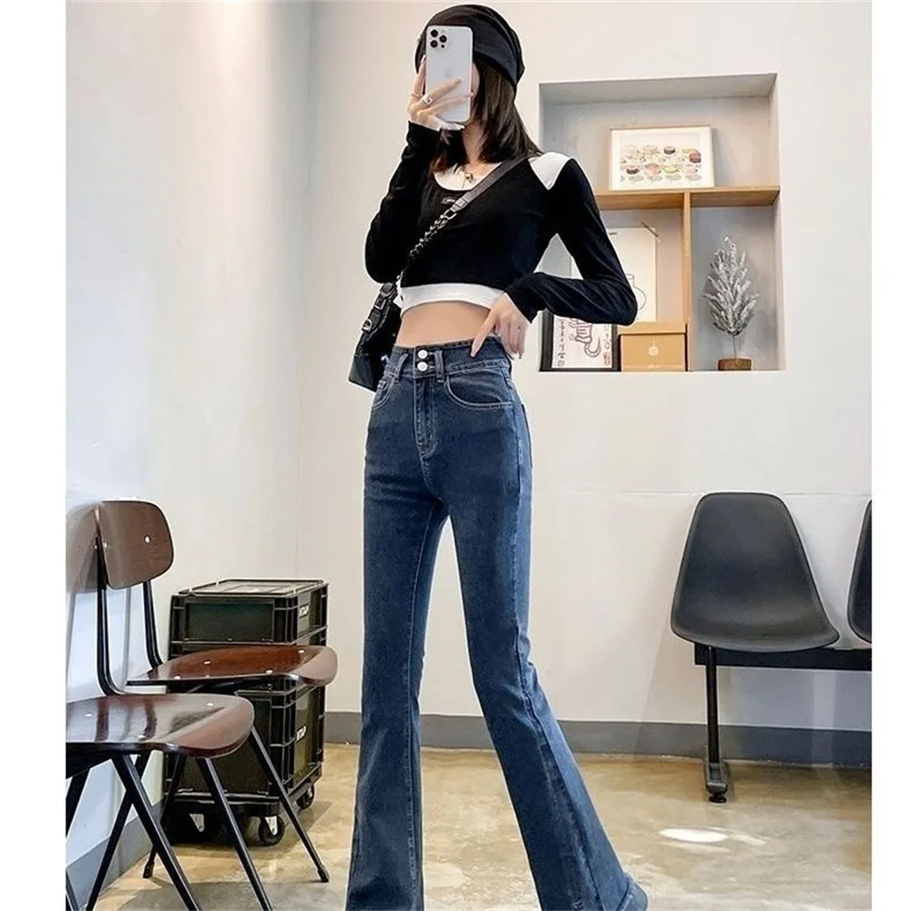 Jeans for Women High Waist Straight Leg Jeans New Casual Women Jeans Streetwear Denim Pants Jeans for Women pantalones hombre