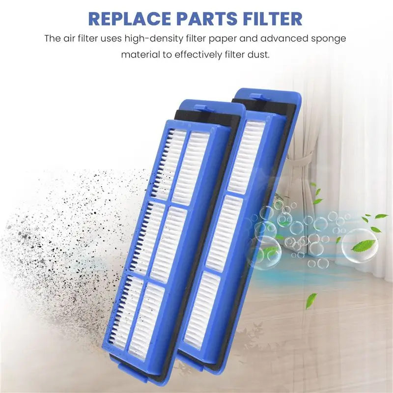 Conjunto abvi para eufy robovac 11s max, robovac 30c max, robovac g10, robovac g30, edge-13 peças de reposição filtro de escova