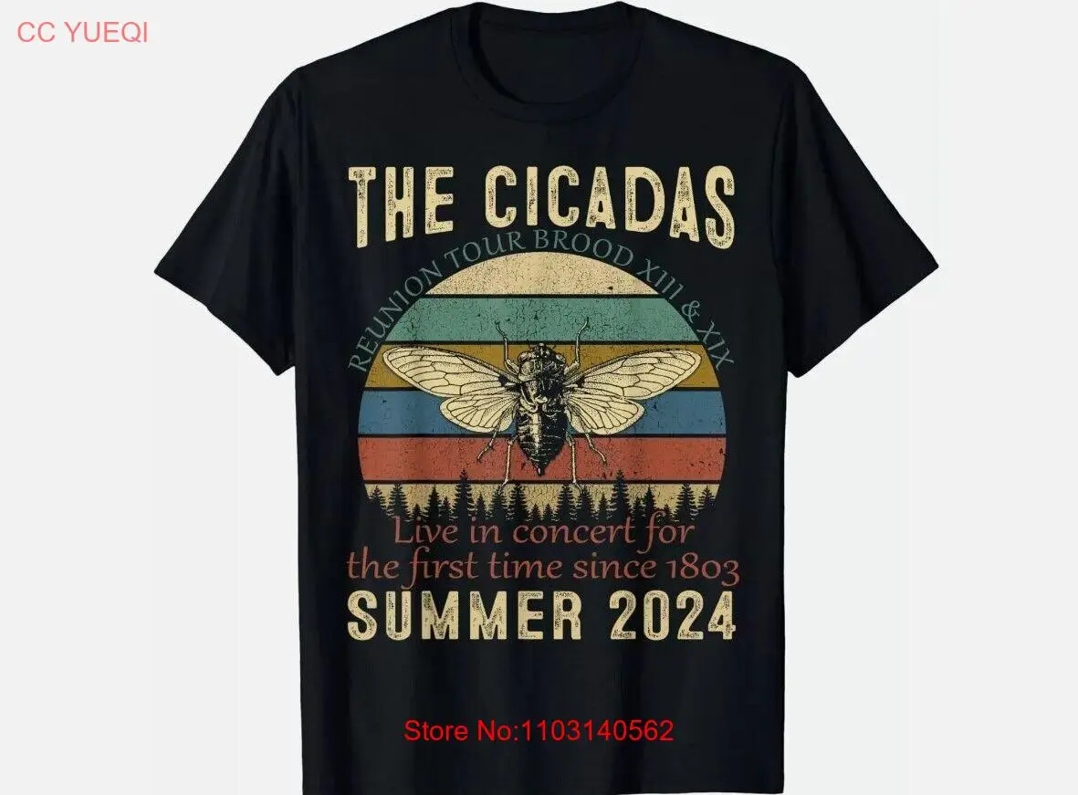 Cicada Brood XIII XIX Summer 2024 Reunion Tour Swarm Cicadas T-Shirt