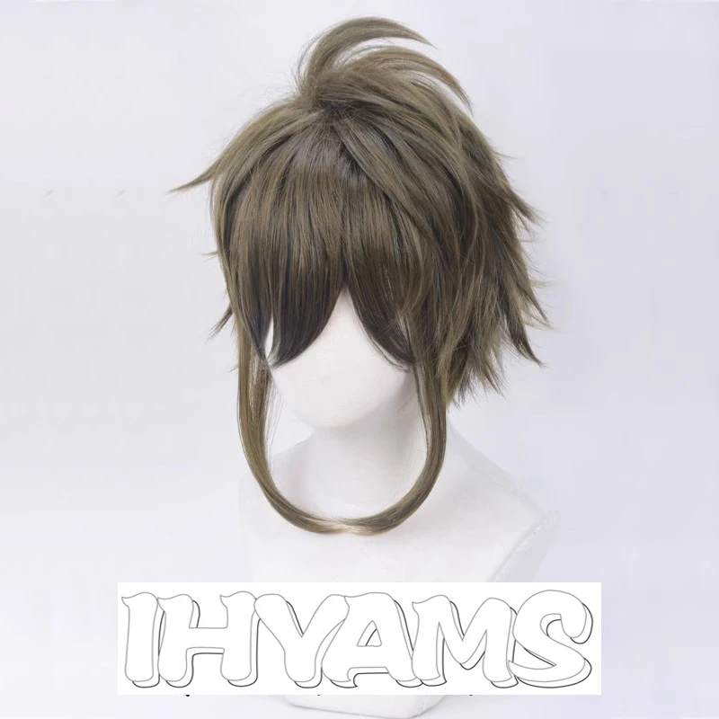 Leader Wigs From Game IDOLiSH7 Gree Short Synthetic Cosplay Costume Wigs Heat Resistance Halloween Party Play Role Hair
