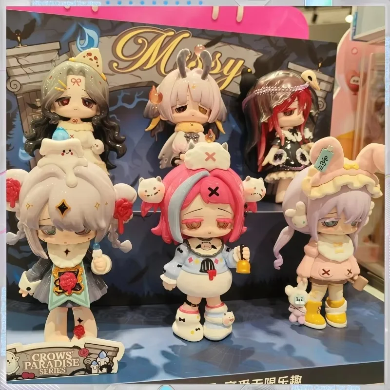 

New Product In Stock Play Trendsetter Missy Sweet Sad Girl'S Second Generation Crow Paradise Series Trendy Blind Box Figurines