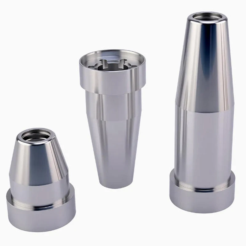 

Professional CNC Vertical Machining Centers 3D Model Customizable Metal Polishing Multi-Specification Conical Sleeve