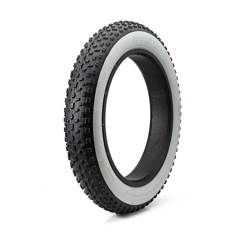 20*4.0/26*4.0  snow bike outer tire  ATV electric vehicle tire fat tire white edge retro widening montain bicycle Fold tire