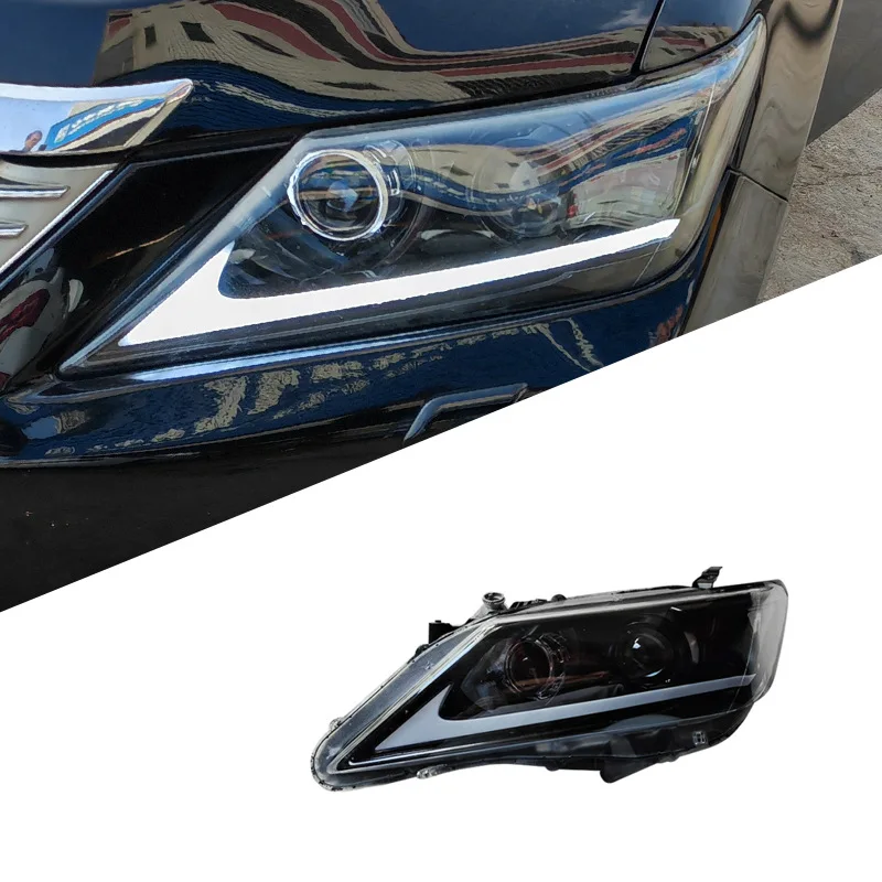 

Suitable For 12-14 Toyota 7th Generation New Camry Headlight Assembly Modified LED Daytime Running Light Running Water Turn