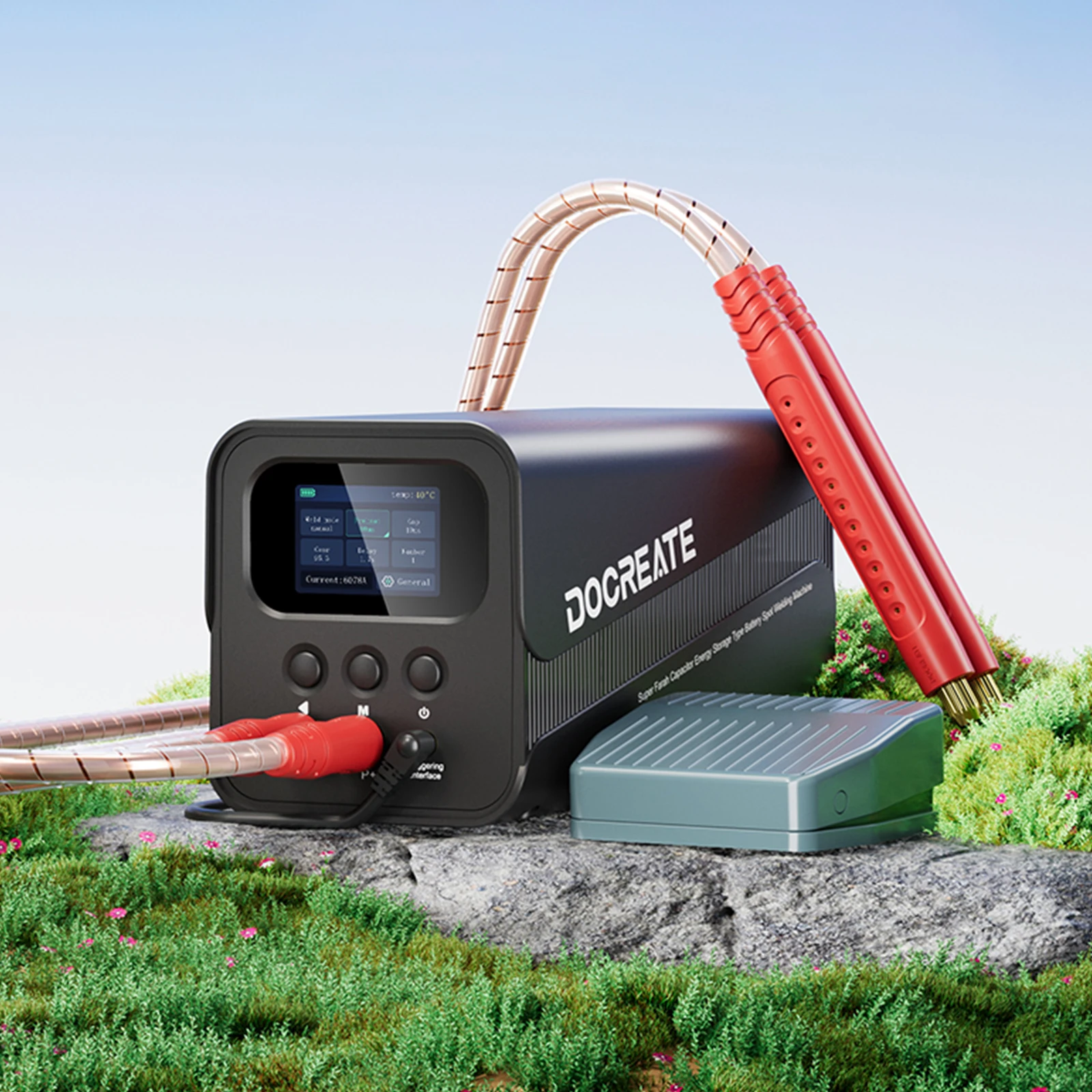 

Портативный аппарат для точечной сварки с 2-дюймовым ЖК-экраном, 99 регулируемых уровней, для изготовления DIY аккумуляторных блоков