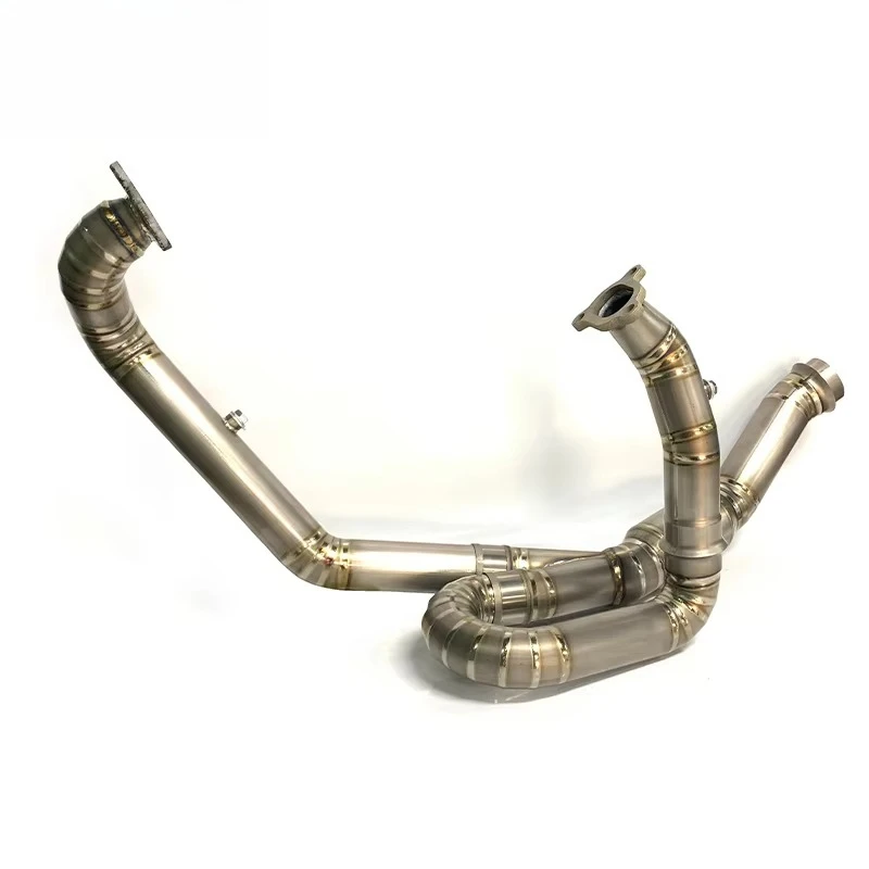 TEENTOP Factory Adventure Exhaust Pipe for  1290 ADV 1190/1090/1050 ADV Titanium Alloy Exhaust Header Connect Stock Muffler