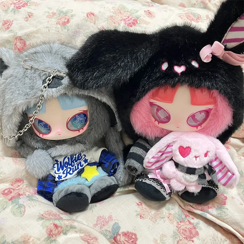 

Original INN Blind Box 520 Valentine'S Day Special Limited Edition Wolf Rabbit Doll Cute Anime Figurines， To Girlfriend Gifts