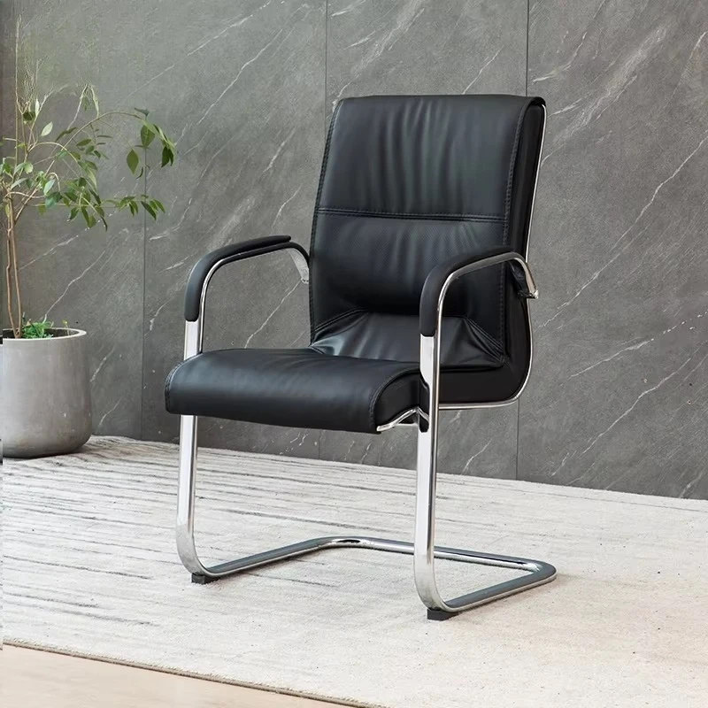 Modern Luxury Boss Office Chair PU Leather High Back Armchair