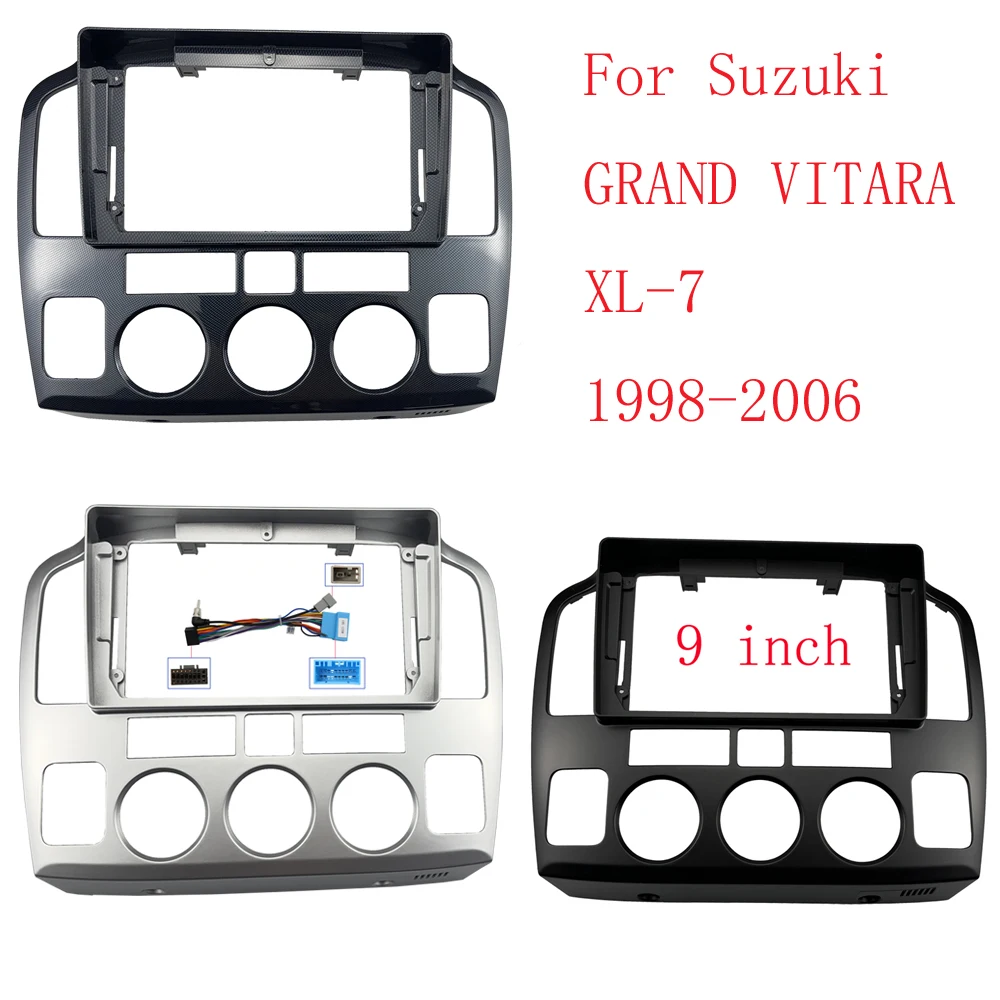 

For Suzuki GRAND VITARA XL 9-inch car radio Android Stereo dashboard fascia frame car multimedia screen panel decorative kit