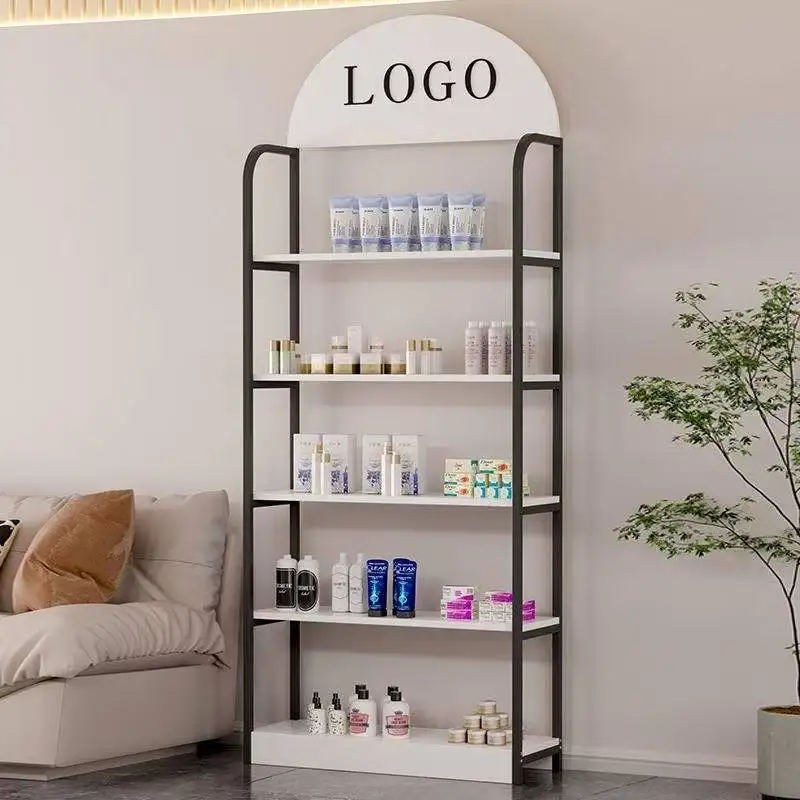 Custom.Luxury حامل عرض مستحضرات التجميل، خزانة عرض ماكياج مستحضرات التجميل، عرض متجر مستحضرات التجميل