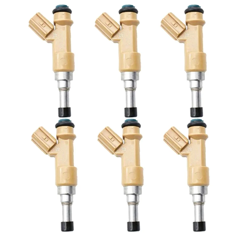 

6PCS New Fuel Injector 23250-31100 23209-39215 Accessory Kit For Toyota Land Cruiser Prado 2008-2012