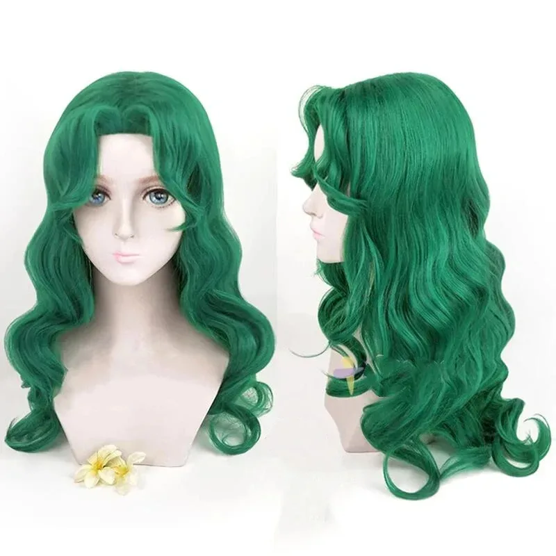 ♥ Peluca de Cosplay de Anime 2025, Tenoh Haruka, Uranus Kaiou, Michiru, Neptune Meiou, Setsuna Sailor, Pluto ★ Casa del Oso