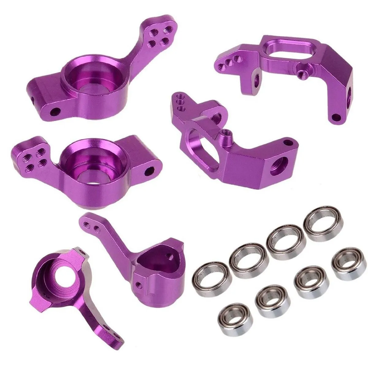

Car Spare Parts Upgrade Kit 102010 102011 102012 Purple Aluminum Stainless Steel for 1 10 Rc Car Upgrade Kit