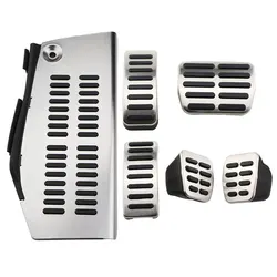 Car Pedal Pads for Volkswagen Polo Amarok Beetle Jetta MK4 Bora Golf 4 Vento Skoda Octavia 1U Fabia 1 Rabia Rapid Roomster