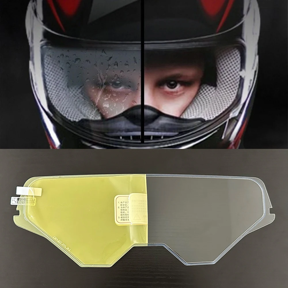 Visor Anti Fog Film Fit for Scorpion EXO-AT950 ADX-1 EXO-1400 EXO 391 Helmet Face Shield Anti Fog Protected Helmet Accessories