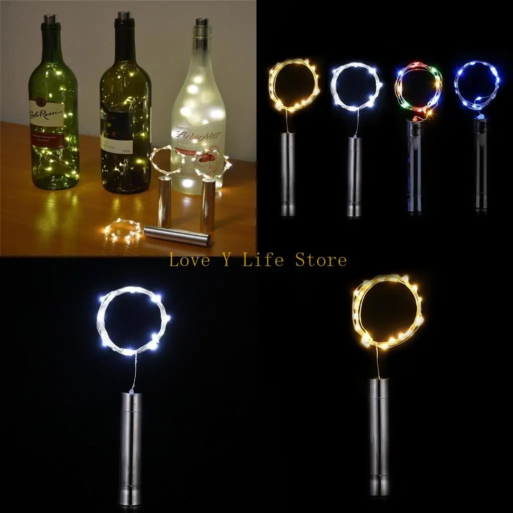 L74C 20 LED String Light Battery تم تشغيله ليلاً