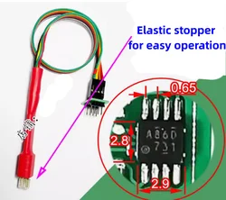 NEW Tools MSOP8 burning needle burning writing cable downloading cable mi-crochip spring needle