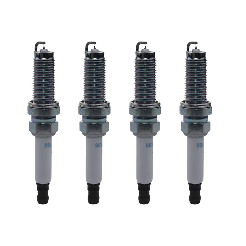 

4pcs Spark Plugs For Jaguar F-PACE S 400 XE XF XFL XJ6L XJL Landrover Discovery Range Rover Defender AJ812988 SILZKAR7E8S