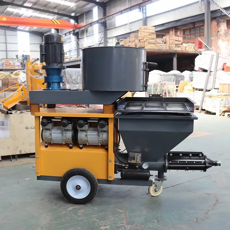 

Mortar Spraying Machine Concrete Spraying Equipment Spray Plaster Device Cement Mortar Tool Shotcrete Plastering