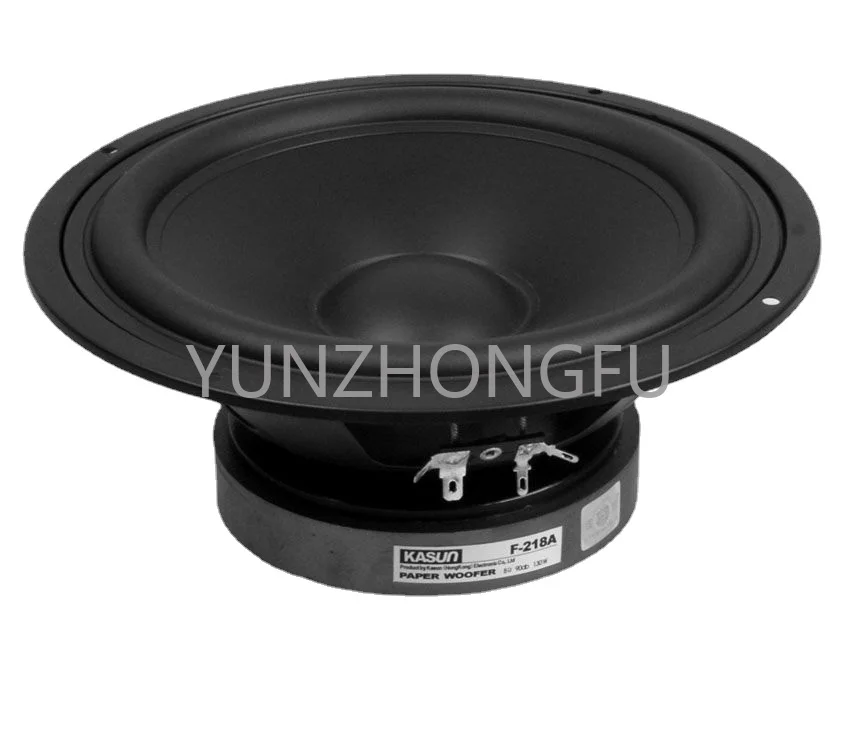 Speaker Driver Black PP Cone 8ohm/ 1 Pieces KASUN F-218A/MK-830 8'' Home Audio DIY HiFi Woofer