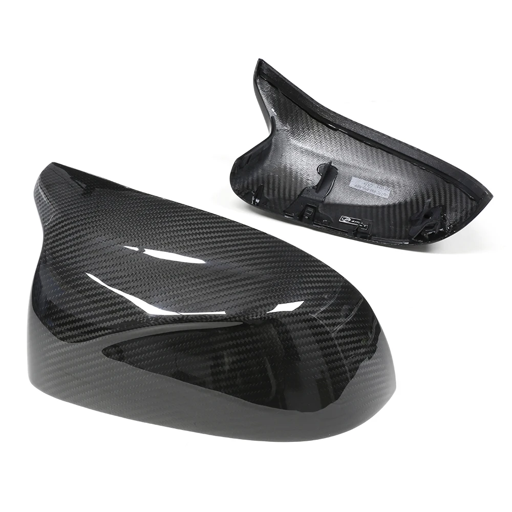 For BMW New X3M F97 X4M F98 X5M F95 X6M F96 Dry Carbon Fiber Mirror Cover Rear View Side Mirror Caps Replace 2019+