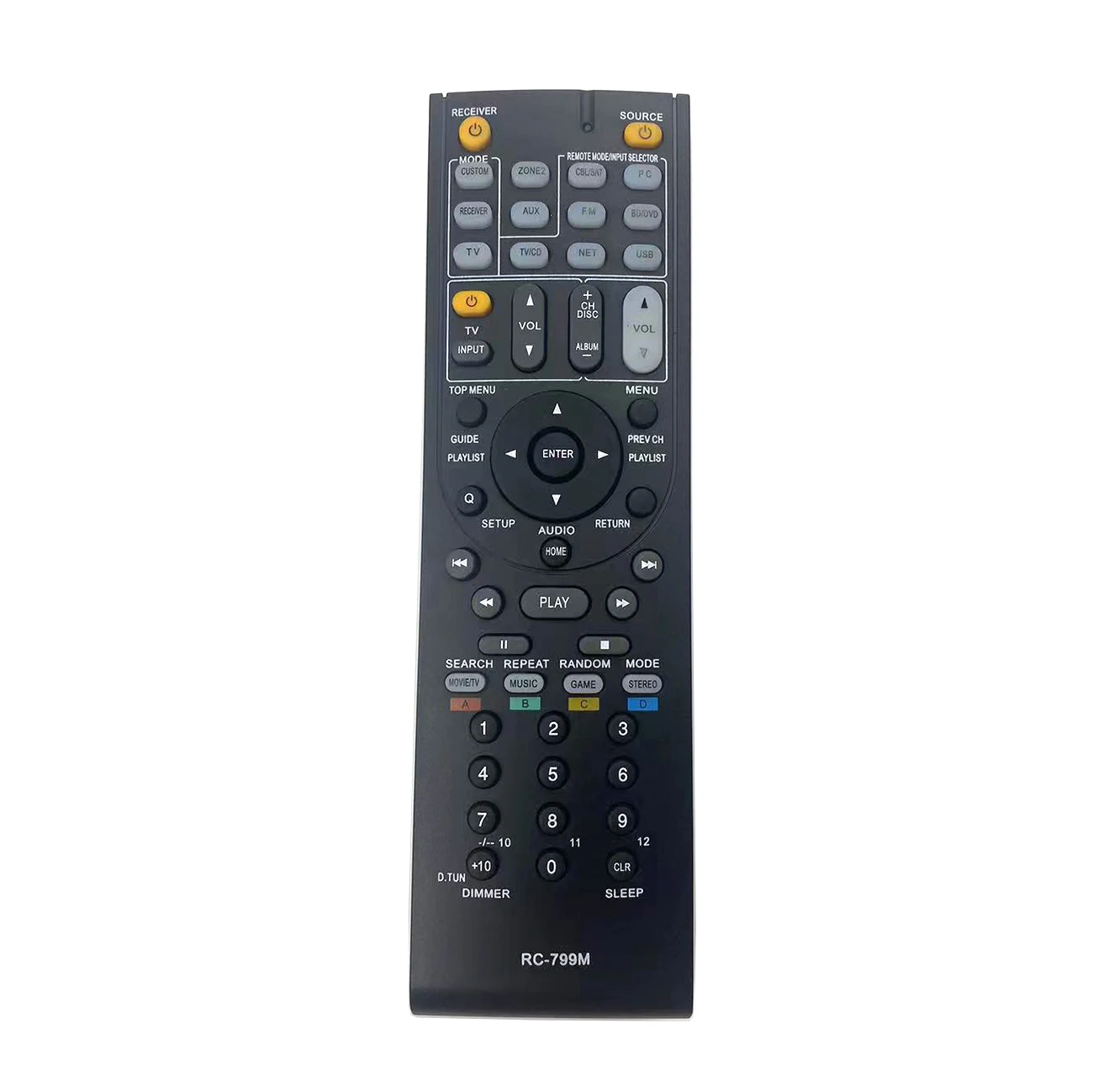 For Onkyo AV Receiver Remote Control RC-799M 24140799 RC-834M RC-810M RC-812M RC-801M RC-803M RC-807M RC-834M HT-S6500