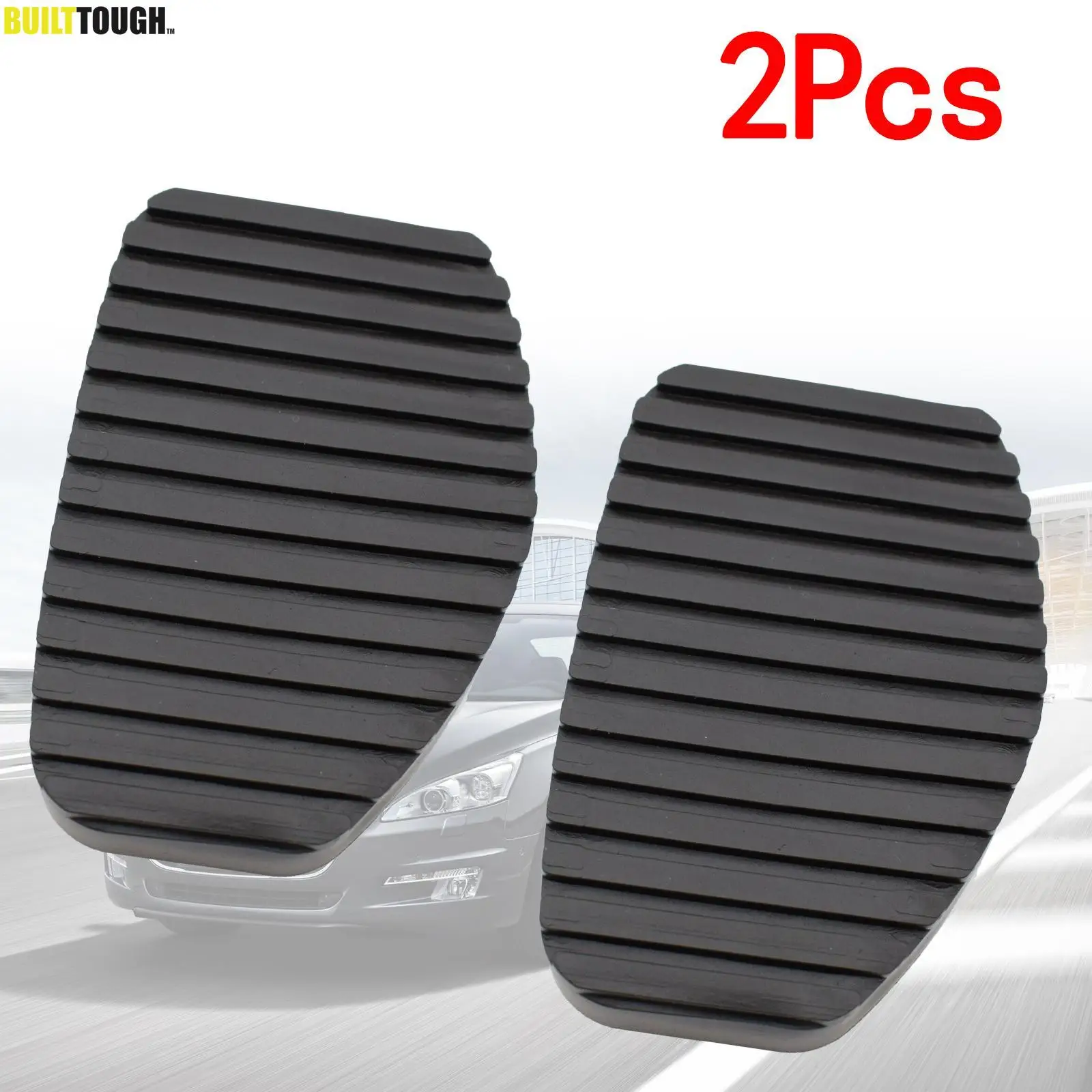 2 PCS Car Brake Pedal Rubber Pad Cover For Peugeot 306 405 406 407 508 607 For Citroen Berlingo Xsara Picasso 450412 Non-slip