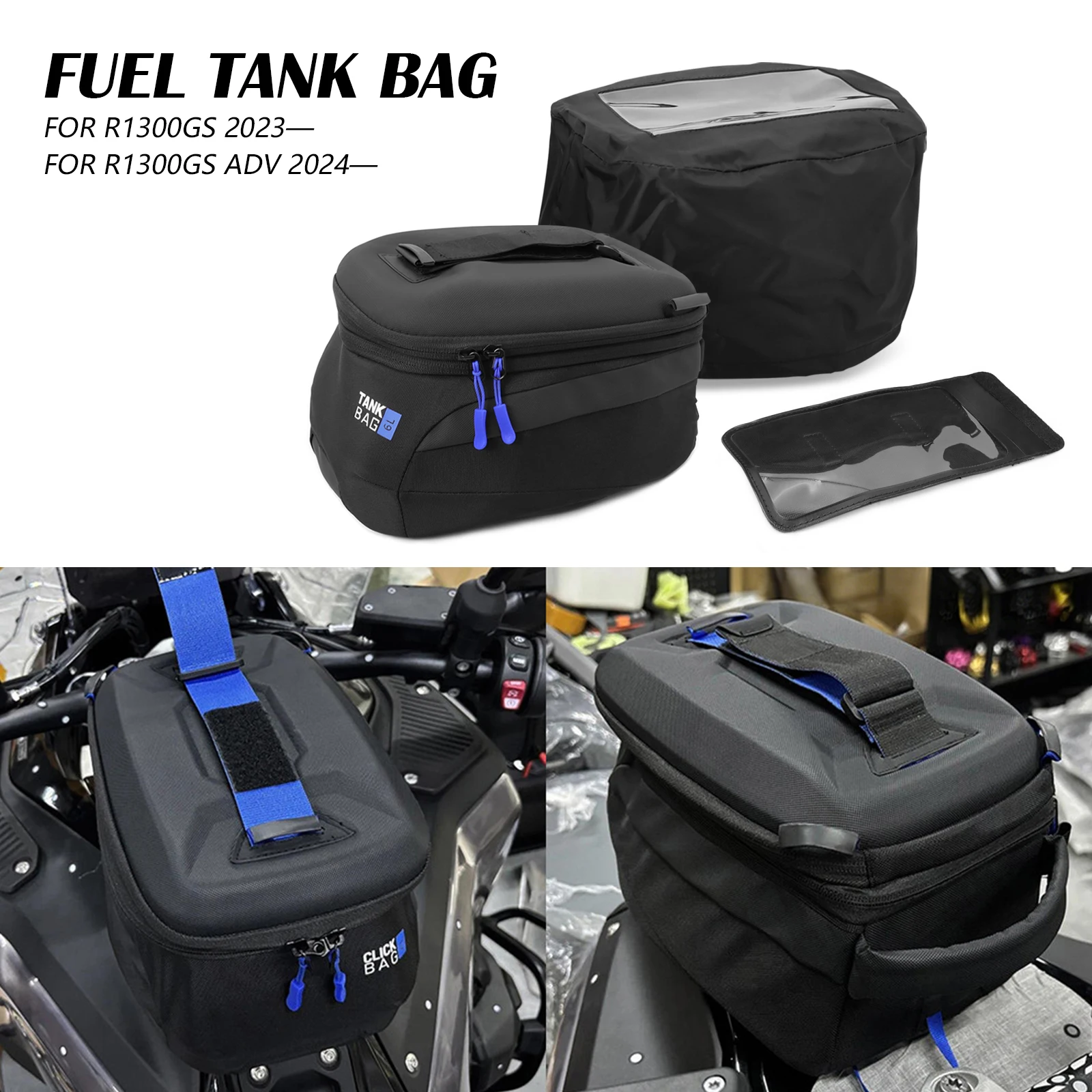 

For BMW R1300GS ADV R1300 GS 2023 2024- Motorcycle Accessories Tank Bag Luggage Storage Bags