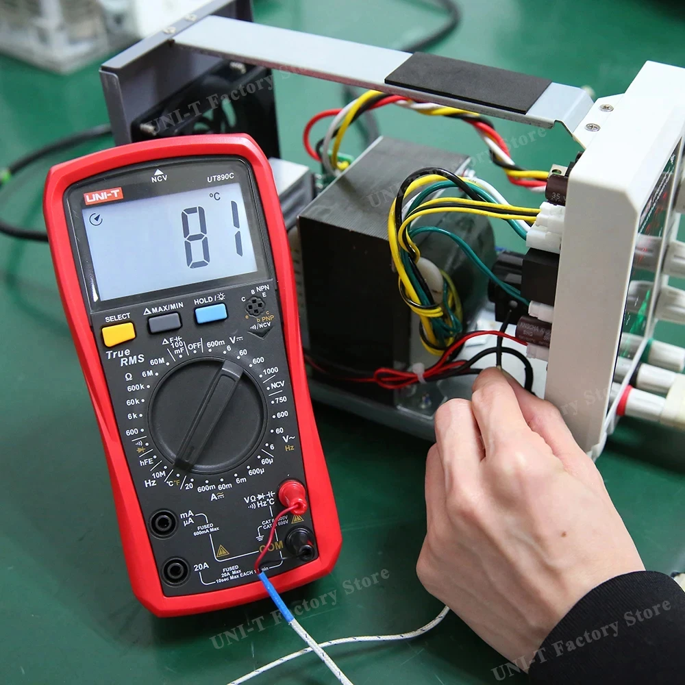 مقياس متعدد رقمي احترافي UNI-T UT890C UT89X UT89XD UT105 + UT107 + UT61B + UT61D + UT61E + الفولتميتر مقياس التيار الكهربائي