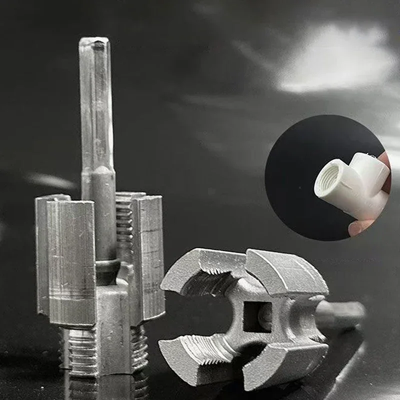 Multifunctional PVC Pipe Threader Tool for Electric Drill, Home Improvement Tool for Internal and External Threading