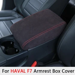 For Great Wall Haval F7 F7X Hover Accessories Central Control Armrest Box Protective Cover Case trim Accessories decoration