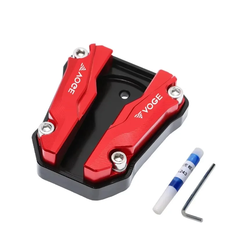 

Pkx For Motorcycle Accessories Foot Side Stand Pad Enlarger Support Extension LONCIN VOGE 500AC 500 525 AC 525R 525AC 525RR 500