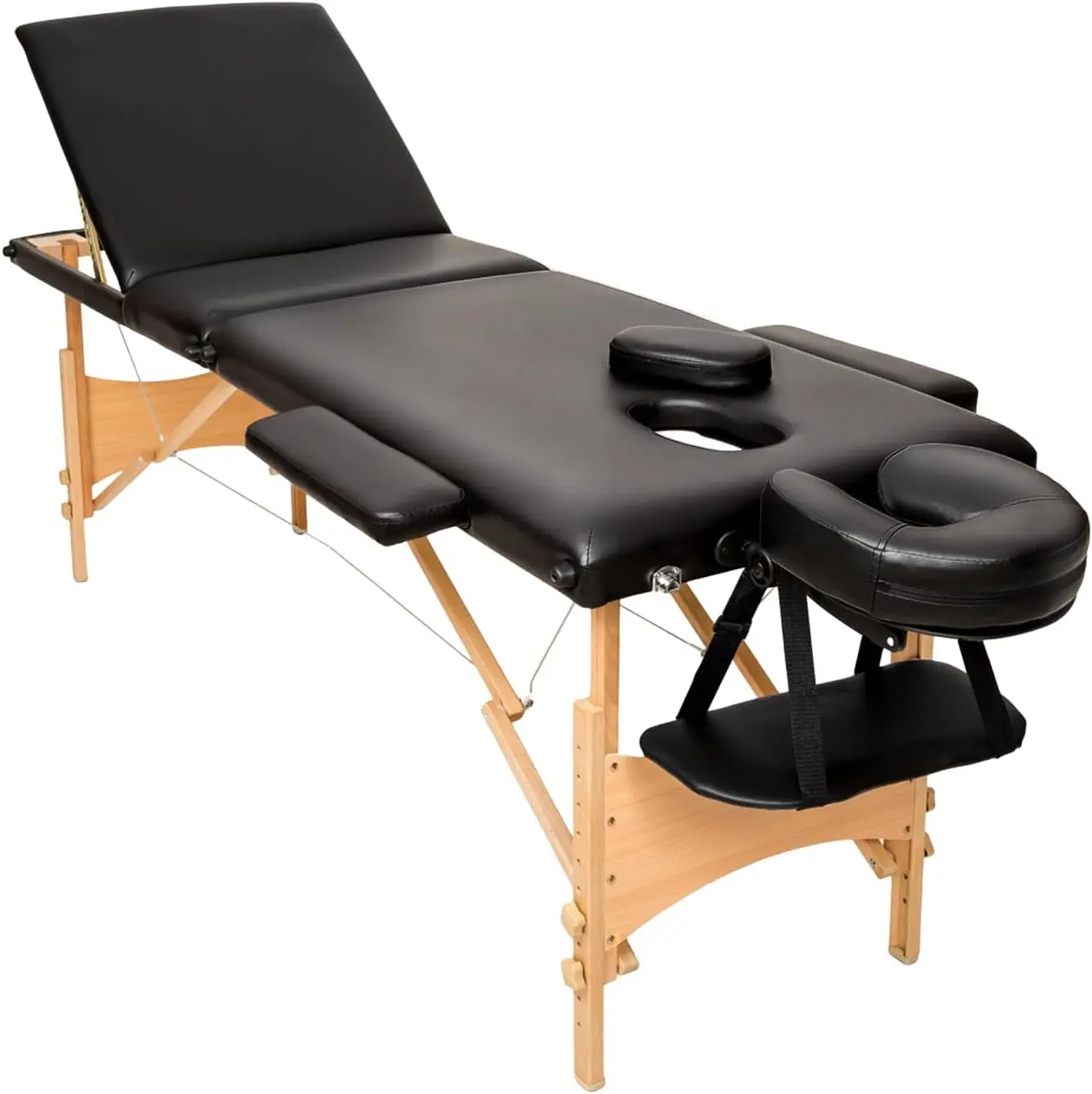 Plegable de Aluminio, Camilla Profesional para Fisioterapia, Camilla Estética Profesional, Quiromasaje,