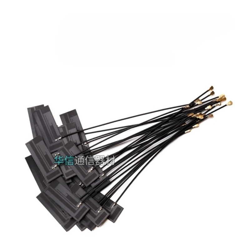 10Pcs/lot 5DBI FPC Built IN Circuit Board Antenna LTE 4G 3G GSM CDMA WCDMA TDSCDMA 1.13 Line 12cm Long IPEX Connector