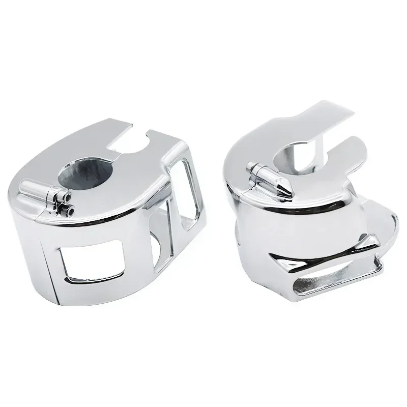 Motorcycle Chrome Switch Housing Cover Cap Fit For Yamaha V-Star 650 Custom only, Road Star 1600/ 1700( Excludes Warrior ) view 4