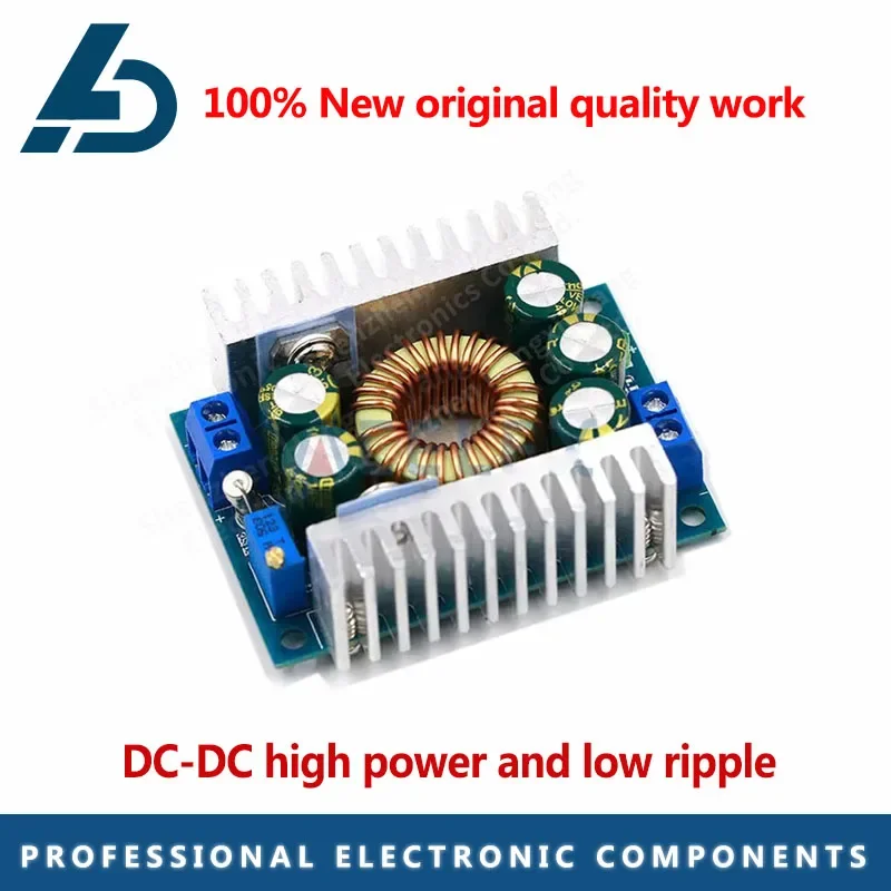 DC-DC haute puissance basse ondulation 12A Module abaisseur réglable 95% module de puissance de voiture efficace