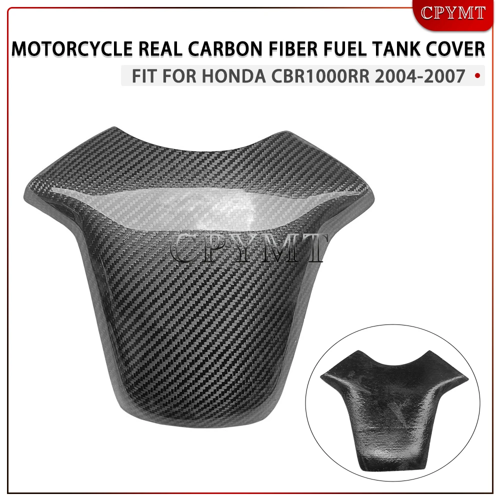 

Fit for Honda CBR1000RR CBR 1000RR 2004 2005 2006 2007 Motorcycle Real Carbon Fiber Fuel Tank Shelter Tank Cover Fairing Kits
