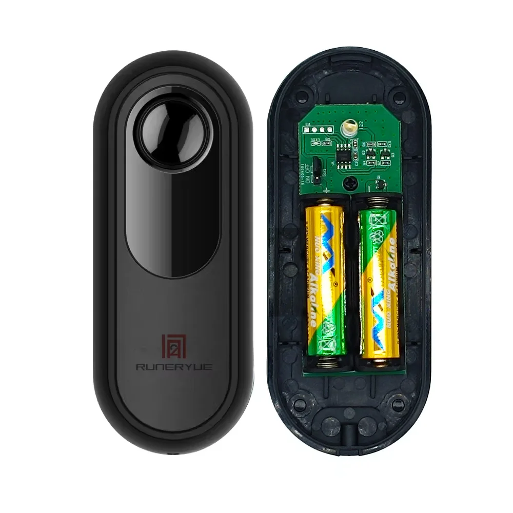 Battery Powered Wireless Gate Safety IR Infrared Beam Detector 30M for Garage Sliding Swing Gate Opener Child Safety