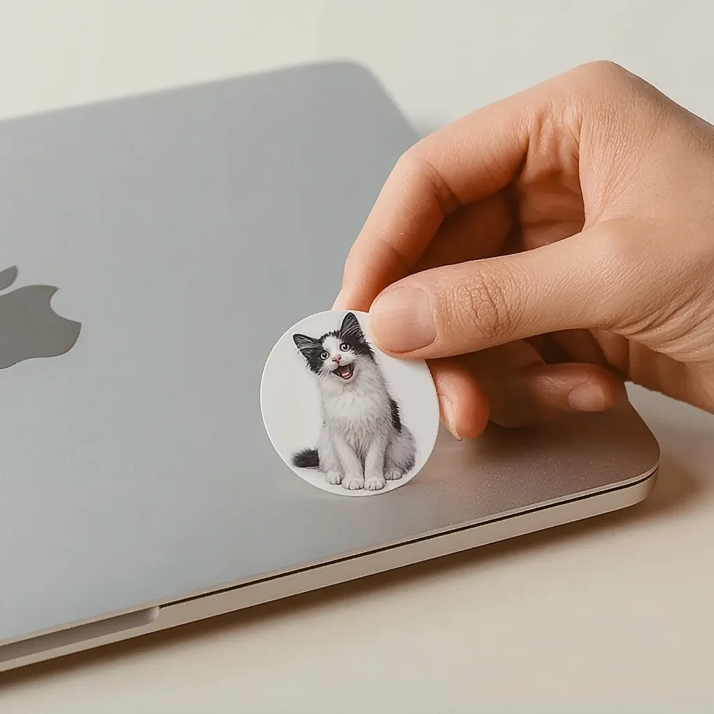 90PCS Custom Pet Photo Stickers for Souvenirs, Gifts, and Label Decoration